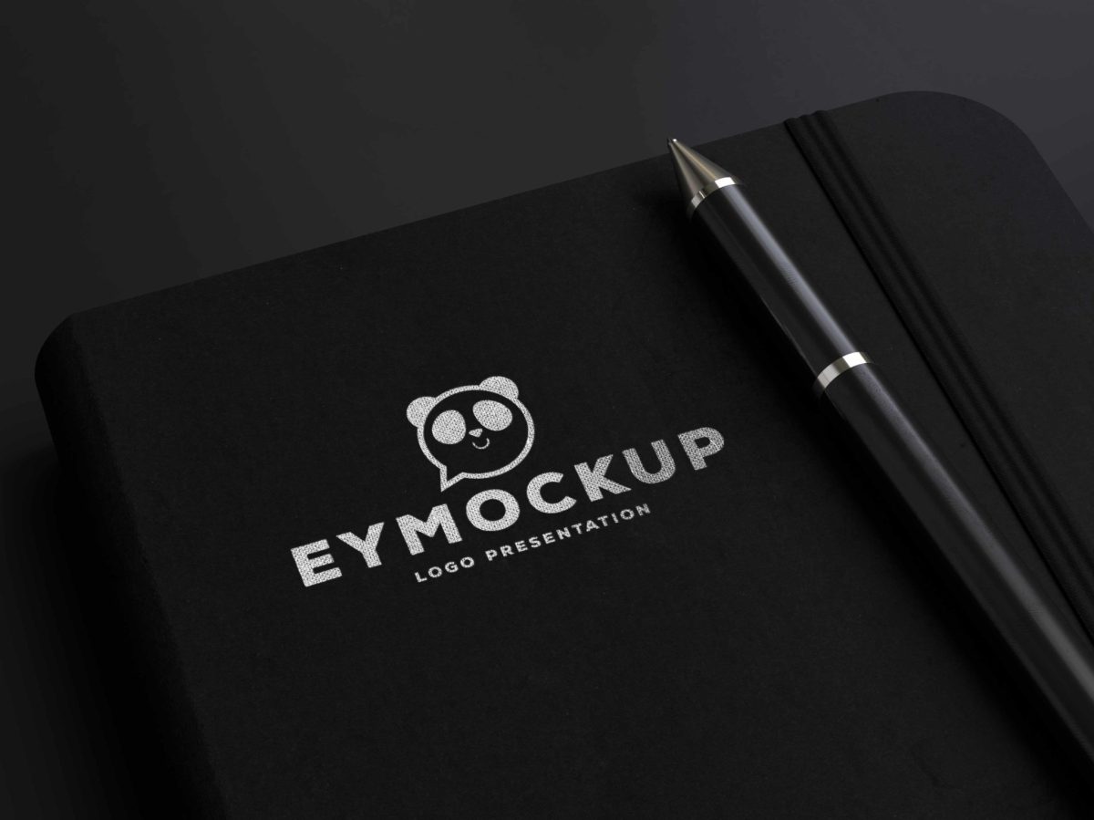 Black Logo Mockup