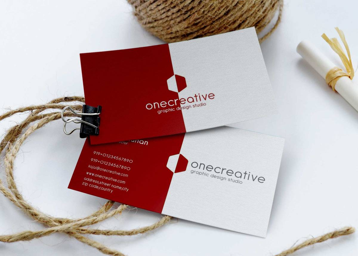 Colored Presentation Mockups