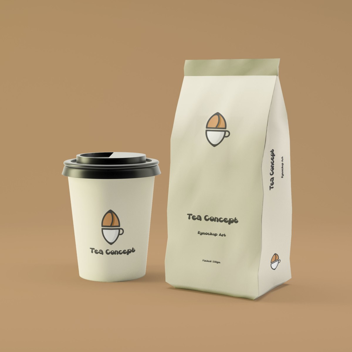 Cup Packaging Mockup