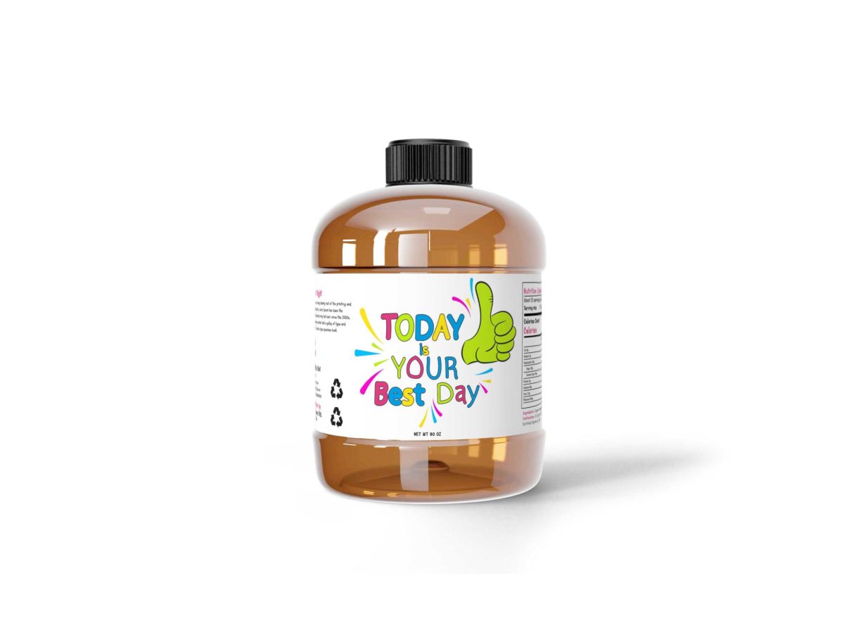 Circle Bottle Mockup