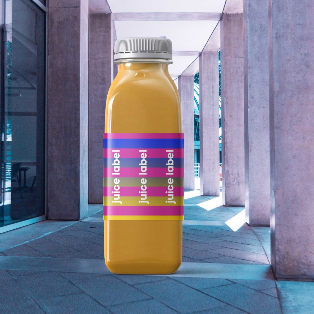 Fresh Bottle Mockup